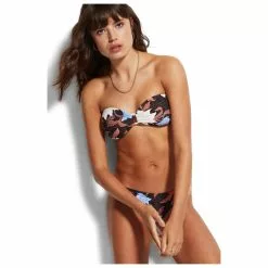 Seafolly - Women's Boheme Ring Front Bandeau - Bikini Top 13 Seafolly - Women's Boheme Ring Front Bandeau - Bikini Top -Seafolly Shop seafolly womens boheme ring front bandeau bikini top detail 6