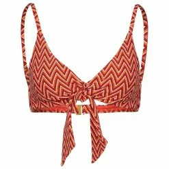 Seafolly - Women's Cleo Twist Tie Front Bralette - Bikini Top -Seafolly Shop seafolly womens cleo twist tie front bralette bikini top 1