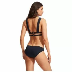 Seafolly - Women's Collective Banded Tri Bra - Bikini Top -Seafolly Shop seafolly womens collective banded tri bra bikini top detail 3