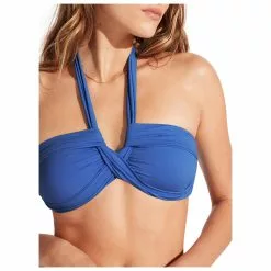 Seafolly - Women's Collective Halter Bandeau - Bikini Top 12 Seafolly - Women's Collective Halter Bandeau - Bikini Top -Seafolly Shop seafolly womens collective halter bandeau bikini top 2