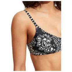 Seafolly - Women's Folklore Bralette - Bikini Top -Seafolly Shop seafolly womens folklore bralette bikini top detail 3