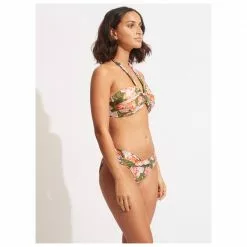 Seafolly - Women's Paradise Garden Halter Bandeau - Bikini Top 12 Seafolly - Women's Paradise Garden Halter Bandeau - Bikini Top -Seafolly Shop seafolly womens paradise garden halter bandeau bikini top detail 5