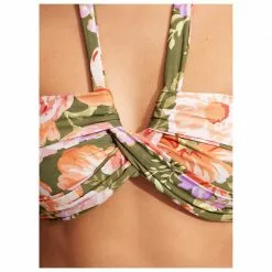 Seafolly - Women's Paradise Garden Halter Bandeau - Bikini Top 13 Seafolly - Women's Paradise Garden Halter Bandeau - Bikini Top -Seafolly Shop seafolly womens paradise garden halter bandeau bikini top detail 6
