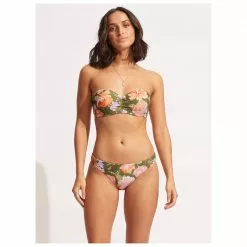 Seafolly - Women's Paradise Garden Reversible Hipster - Bikini Bottom 11 Seafolly - Women's Paradise Garden Reversible Hipster - Bikini Bottom -Seafolly Shop seafolly womens paradise garden reversible hipster bikini bottom detail 4