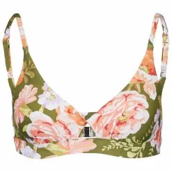 Seafolly - Women's Paradise Garden Twist Front Bralette - Bikini Top