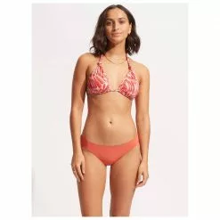 Seafolly - Women's Poolside Reversible Longline Tri - Bikini Top 10 Seafolly - Women's Poolside Reversible Longline Tri - Bikini Top -Seafolly Shop seafolly womens poolside reversible longline tri bikini top detail 3