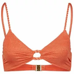 Seafolly - Women's Poolside Ring Front Bralette - Bikini Top