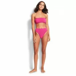 Seafolly - Women's Sea Dive Tube Top - Bikini Top -Seafolly Shop seafolly womens sea dive tube top bikini top detail 3
