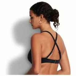 Seafolly - Women's Seafolly Collective Dd Scoop Neck Halter - Bikini Top -Seafolly Shop seafolly womens seafolly collective dd scoop neck halter bikini top detail 3