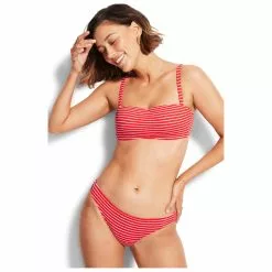 Seafolly - Women's Seaside Stripe Hipster - Bikini Bottom 10 Seafolly - Women's Seaside Stripe Hipster - Bikini Bottom -Seafolly Shop seafolly womens seaside stripe hipster bikini bottom detail 4