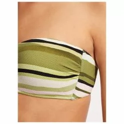 Seafolly - Women's Sun Stripe Bustier Bandeau - Bikini Top -Seafolly Shop seafolly womens sun stripe bustier bandeau bikini top detail 6