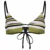 Seafolly - Women's Sun Stripe Reversible Bralette - Bikini Top -Seafolly Shop seafolly womens sun stripe reversible bralette bikini top