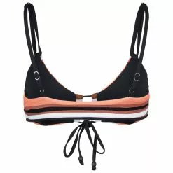 Seafolly - Women's Sun Stripe Reversible Bralette - Bikini Top -Seafolly Shop seafolly womens sun stripe reversible bralette bikini top detail 2